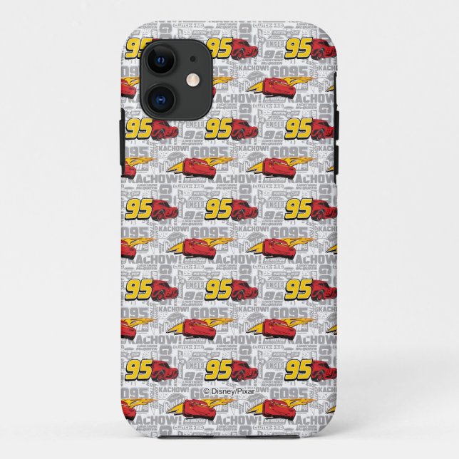 Coques Case-Mate iPhone Voitures 3| Éclair McQueen 95 Motif (Dos)
