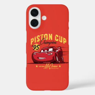 Coque Pour iPhone 16 Voitures 3   Lightning McQueen - #95 Coupe Piston 
