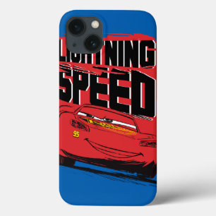 Etui iPhone 13 Voitures 3 Lightning McQueen - Vitesse de foudre
