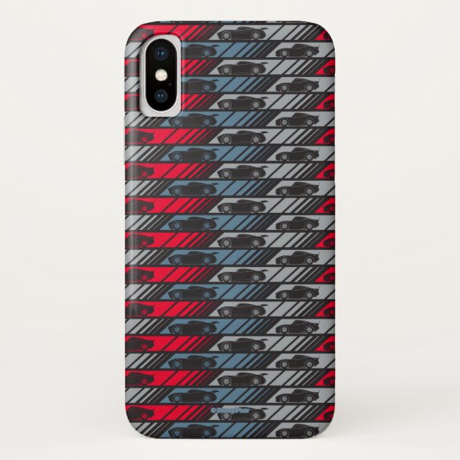 Coques Case-Mate iPhone Voitures 3| Motif de vitesse avant (Dos)