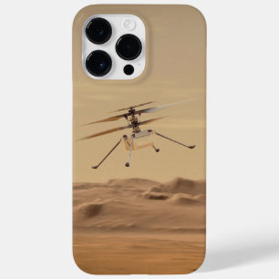 Coque Pour Pour iPhone 14 Pro Max Vol d'hélicoptère Mars Ingéniity