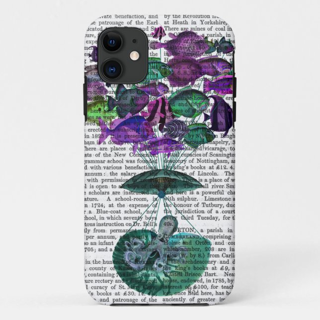 Coques Case-Mate iPhone Vol du ballon à air chaud de poissons (Dos)