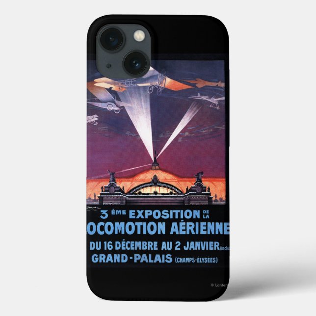 Coques Case-Mate iPhone Vol plat au-dessus d'affiche de projecteur (Verso)