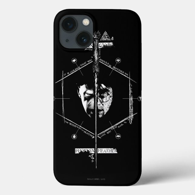 Coques Case-Mate iPhone Voldemort Harry Potter Face Off Graphic (Verso)