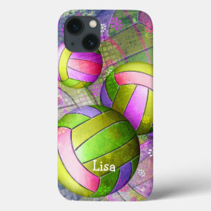 Case-Mate iPhone Case Volley-ball des filles grungy