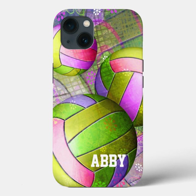 Coques Case-Mate iPhone Volley-ball Grungy Girl (Verso)