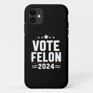 Case-Mate iPhone Case Vote Felon Trump Élections 2024 amusantes Vote