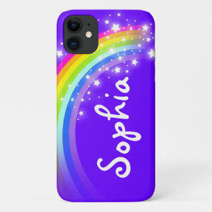 Coque iPhone 11 "Votre caisse violette d'iPod de filles" (longue)