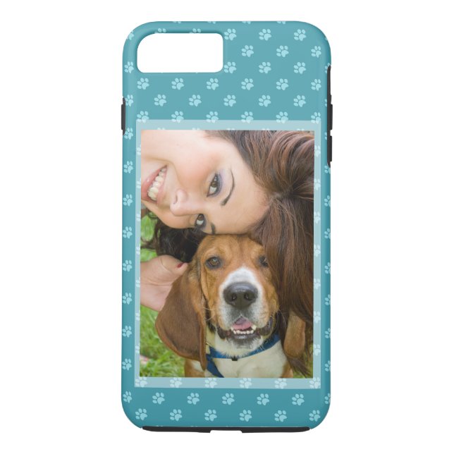 Coques Case-Mate iPhone Votre Chien et vous Photo Personnaliser Chien Chie (Dos)