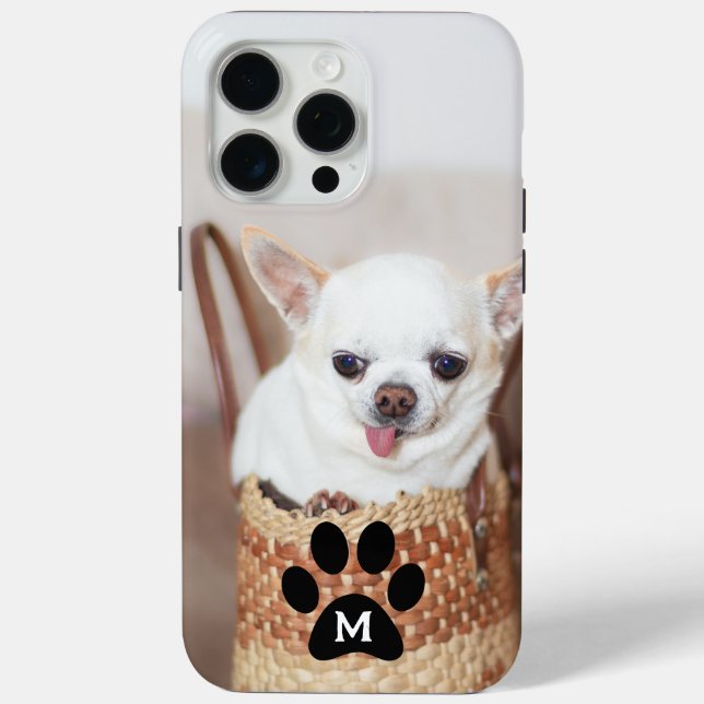 Coques Case-Mate iPhone Votre chiot chien de compagnie photo personnalisée (Verso)