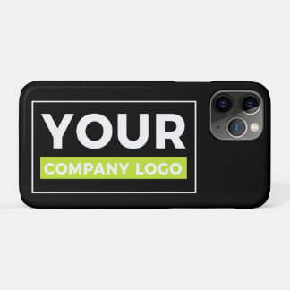 Case-Mate iPhone Case Votre entreprise Logo d'entreprise Noir Horizontal