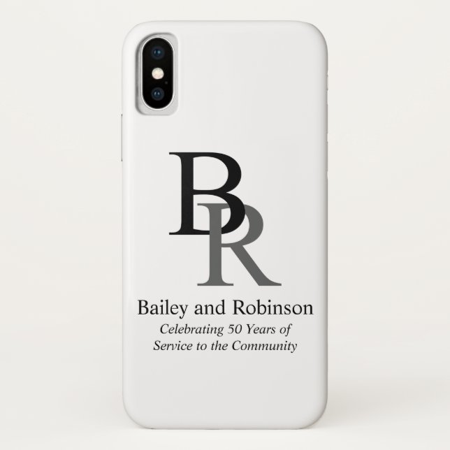 Coques Case-Mate iPhone Votre Logo Professionnel Professionnel Promotion (Dos)