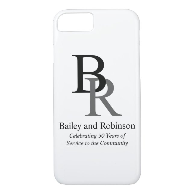 Coques Case-Mate iPhone Votre Logo Professionnel Professionnel Promotion (Dos)