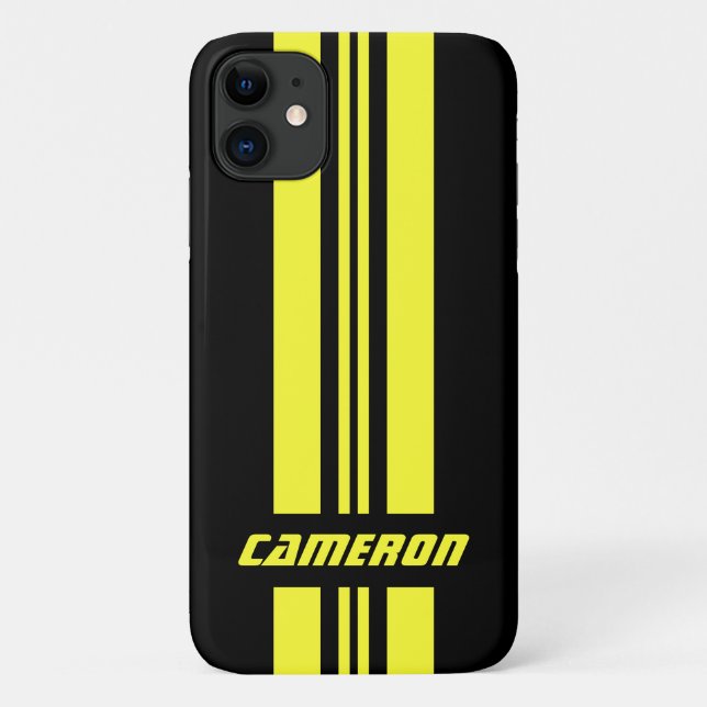 Coques Case-Mate iPhone Votre nom Couleurs entièrement personnalisées Coul (Dos)