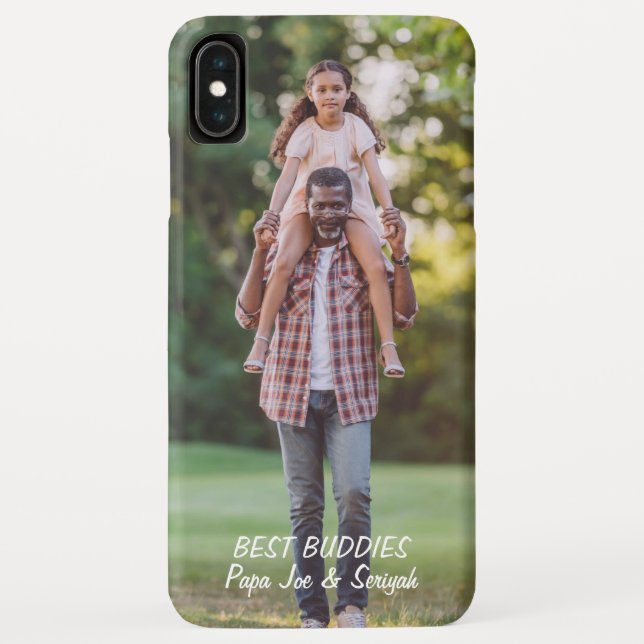 Coques Case-Mate iPhone Votre photo personnalisée | Famille grand-parents (Dos)