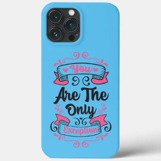 Case-Mate iPhone Case Vous êtes la seule exception, Paramore la citation