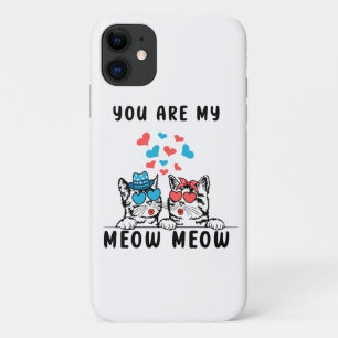 Case-Mate iPhone Case Vous êtes mon couple de chat Meow Meow pour la Sai