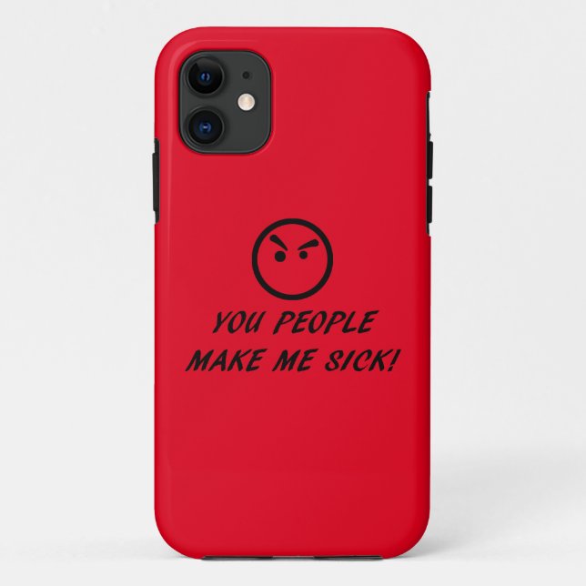 COQUES Case-Mate iPhone VOUS ME RENDEZ MALADE ! (Dos)