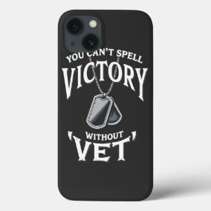 Case-Mate iPhone Case Vous ne pouvez pas crier victoire sans vétéran vét