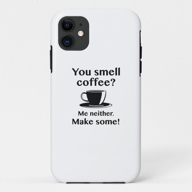 Coques Case-Mate iPhone Vous Sentez Du Café (Dos)
