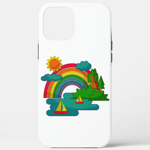 Case-Mate iPhone Case Voyage en bateau sous les nuages du soleil et l'ar
