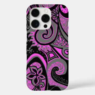 iPhone 16 Pro Case Voyage Paisley floral psychédélique vintage de
