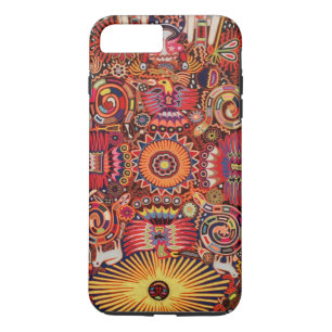 Etui iPhone Case-Mate Voyage tribal maya mexicain de Boho d'art d'Oaxaca