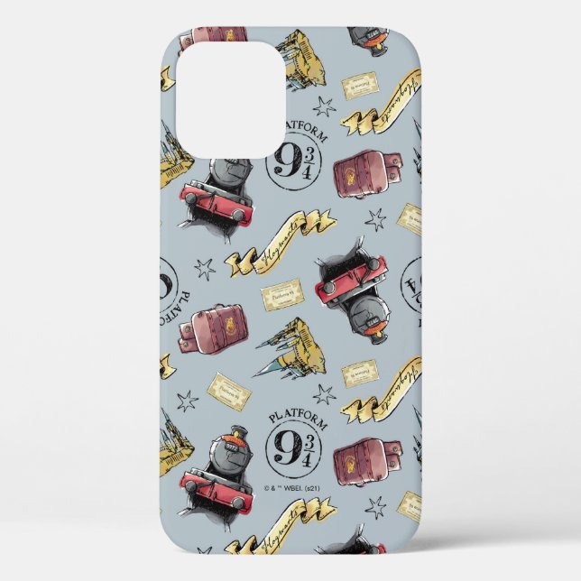 Coques Case-Mate iPhone Voyage vers le Motif HOGWARTS™ (Verso)