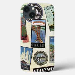 Case-Mate iPhone Case Voyage vintage moderne Etats-Unis