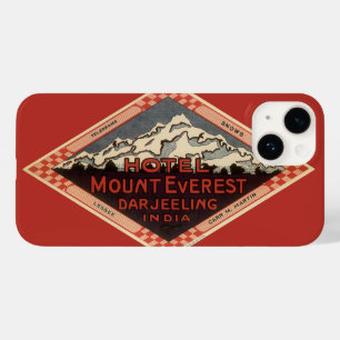 Coque Pour iPhone 14 Voyage Vintage, Mont Everest, Darjeeling Inde