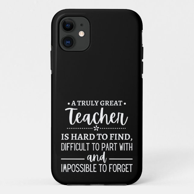 Coques Case-Mate iPhone Vraiment grand enseignant (Dos)