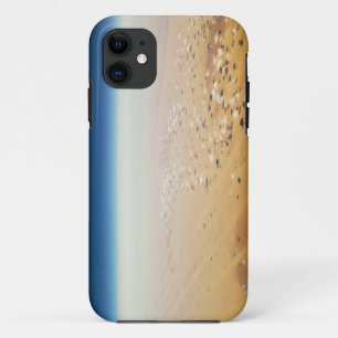 Coque iPhone 11 Vue aérienne d'un désert