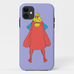 Coque iPhone 11 Vue arrière Supergirl