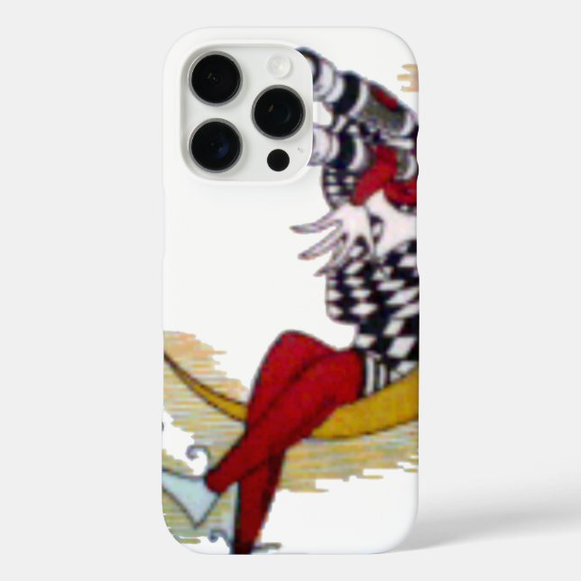 Coques Case-Mate iPhone Vue cosmique : Elfe sur la lune aventure (Verso)