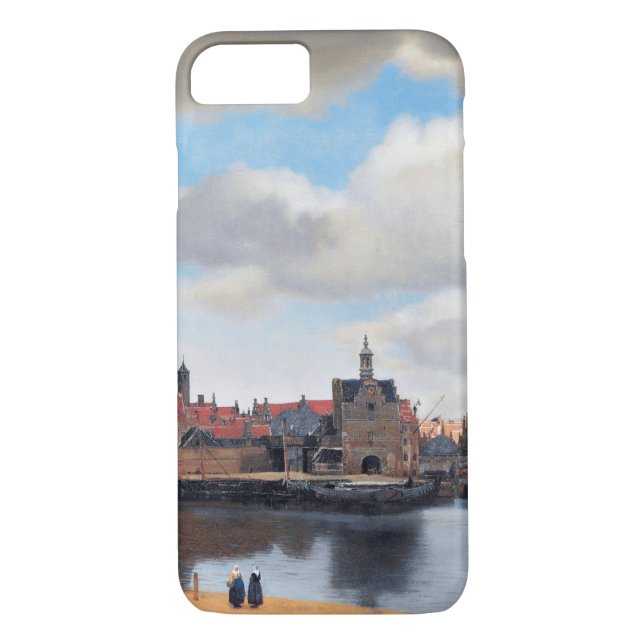 Coques Case-Mate iPhone Vue de Delft, Johannes Vermeer, 1659-1660 (Dos)