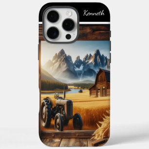 Coques iPhone 16 Pro Max Vue de la ferme de montagne