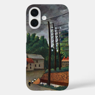 Coque Pour iPhone 16 Vue de Malakoff par Henri Rousseau, Art Vintage