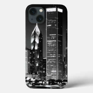 Case-Mate iPhone Case Vue de nuit du paysage urbain célèbre de Chicago