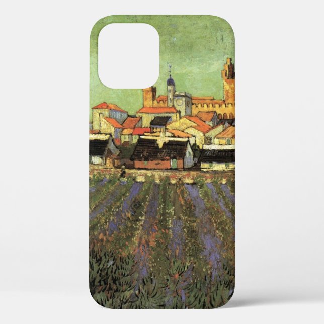 Coques Case-Mate iPhone Vue de Saintes Maries par Vincent van Gogh (Verso)