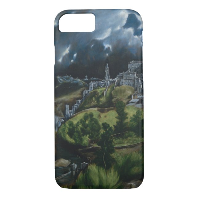 Coques Case-Mate iPhone Vue de Toledo par El Greco (Dos)