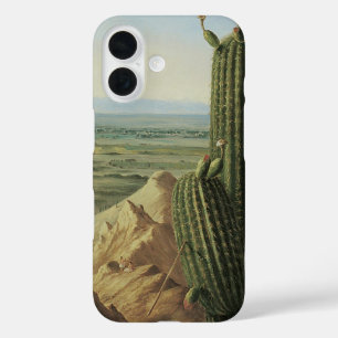 Coques iPhone 16 Vue depuis le mont Maricopa près de Rio Gila par P