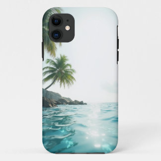 Case-Mate iPhone Case Vue jardin avec palmiers