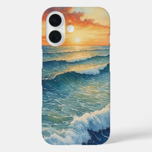 Coque Pour iPhone 16 Vue panoramique sur l'eau
