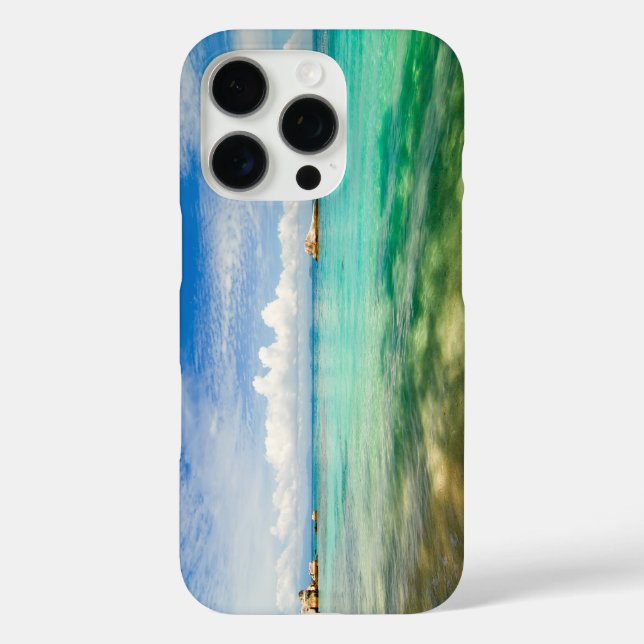Coques Case-Mate iPhone Vue sur mer Vert (Verso)