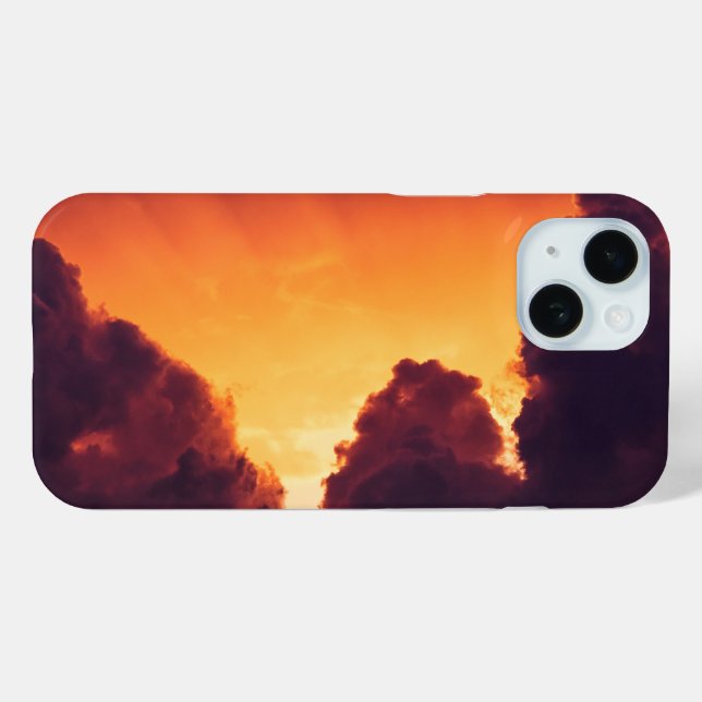 Coques Case-Mate iPhone w en météo (Verso (horizontal))