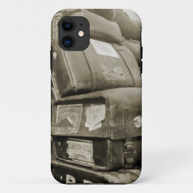 COQUES Case-Mate iPhone WAGON SUITCASE 1890 (Dos)
