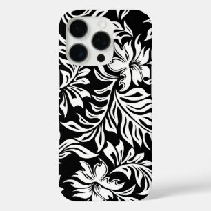 iPhone 16 Pro Case Waikiki Hibiscus Hawaiian Pareau Floral