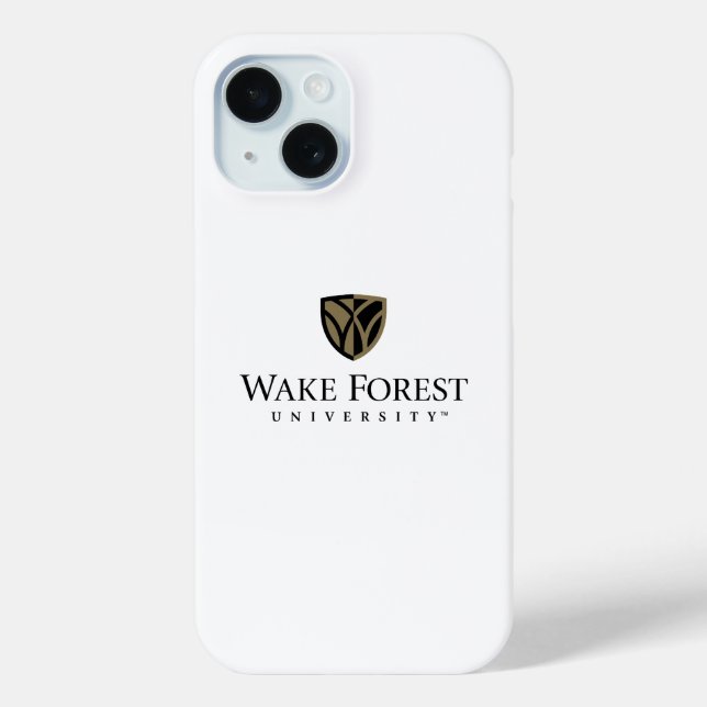 Coques Case-Mate iPhone Wake Forest University Wordmark (Verso)