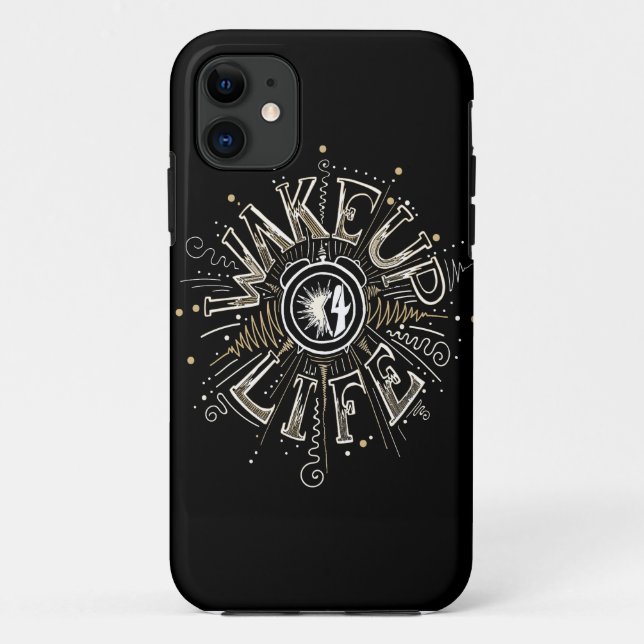 Coques Case-Mate iPhone WAKE UP 4 LIFE quota illustration (Dos)