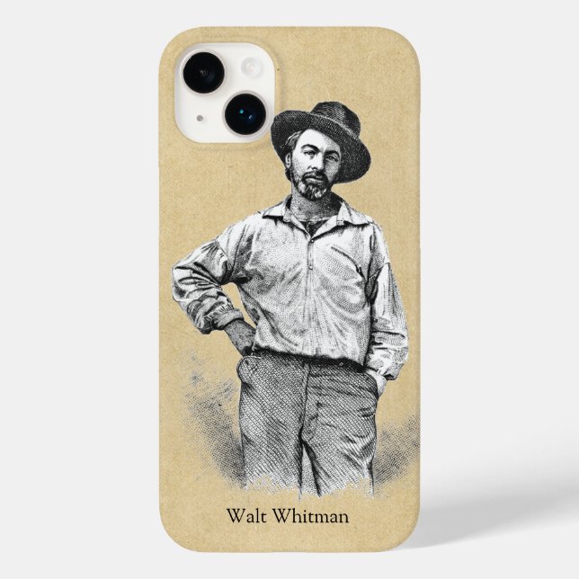 Coques Case-Mate iPhone Walt Whitman Feuilles d'herbe (Verso)